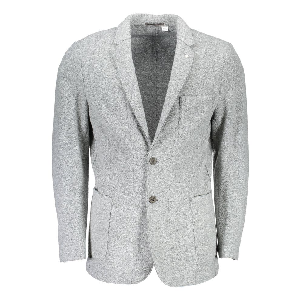 Veste en polyester gris Gant