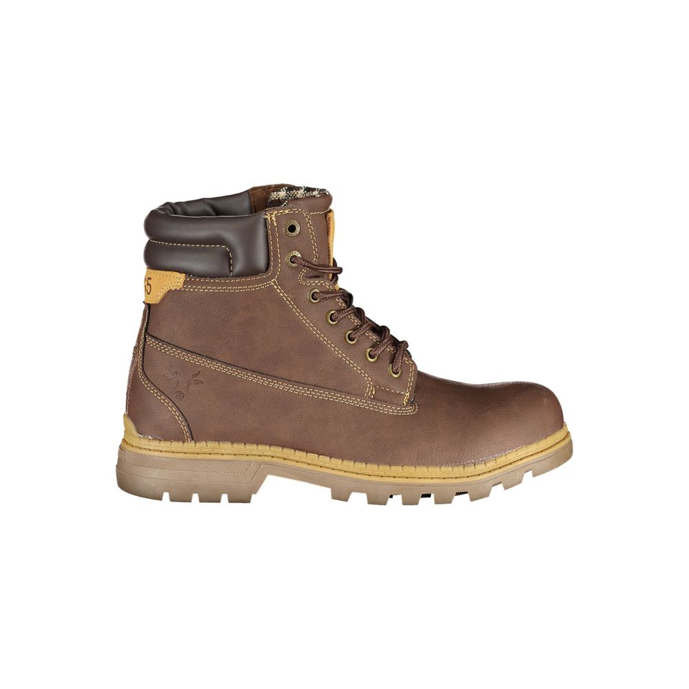 Botte Carrera en polyester marron