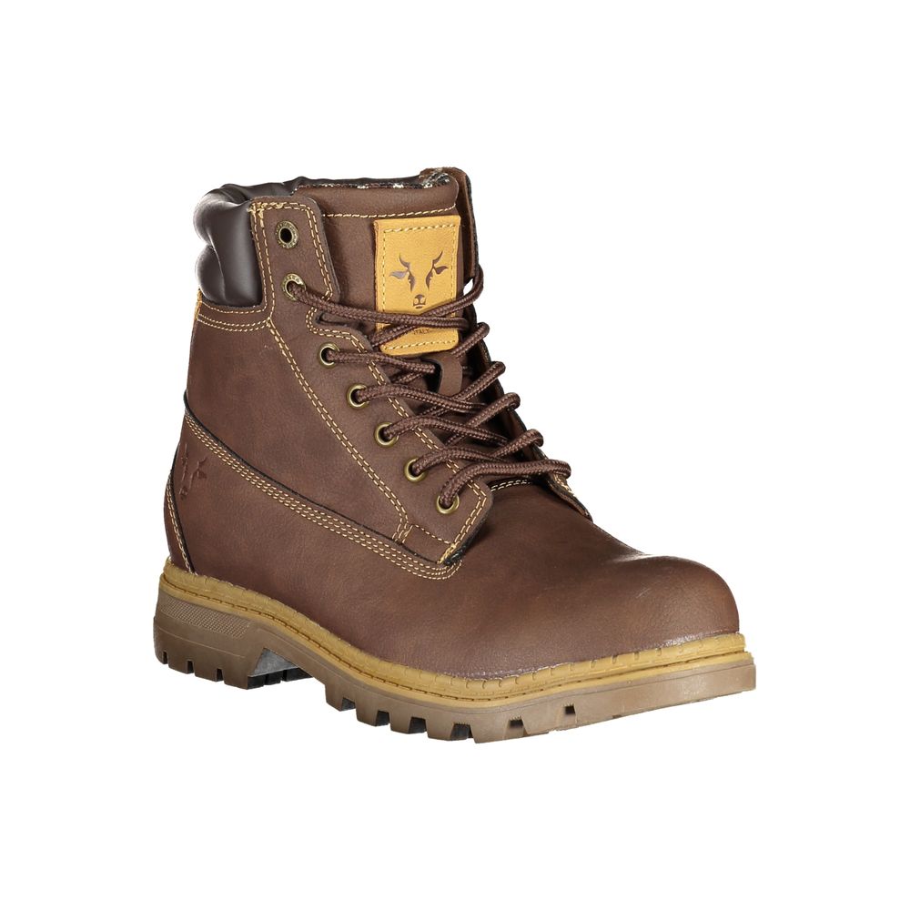 Botte Carrera en polyester marron