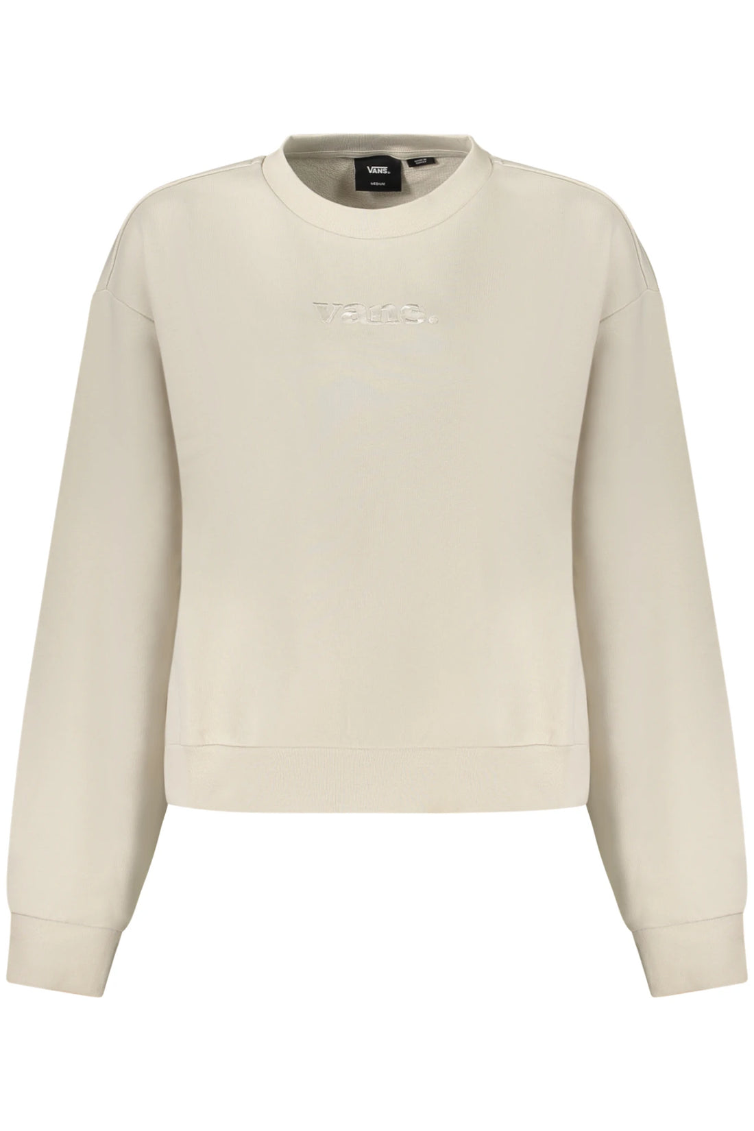 VANS WOMEN&#39;S ZIP-UP SWEATSHIRT IN BEIGE