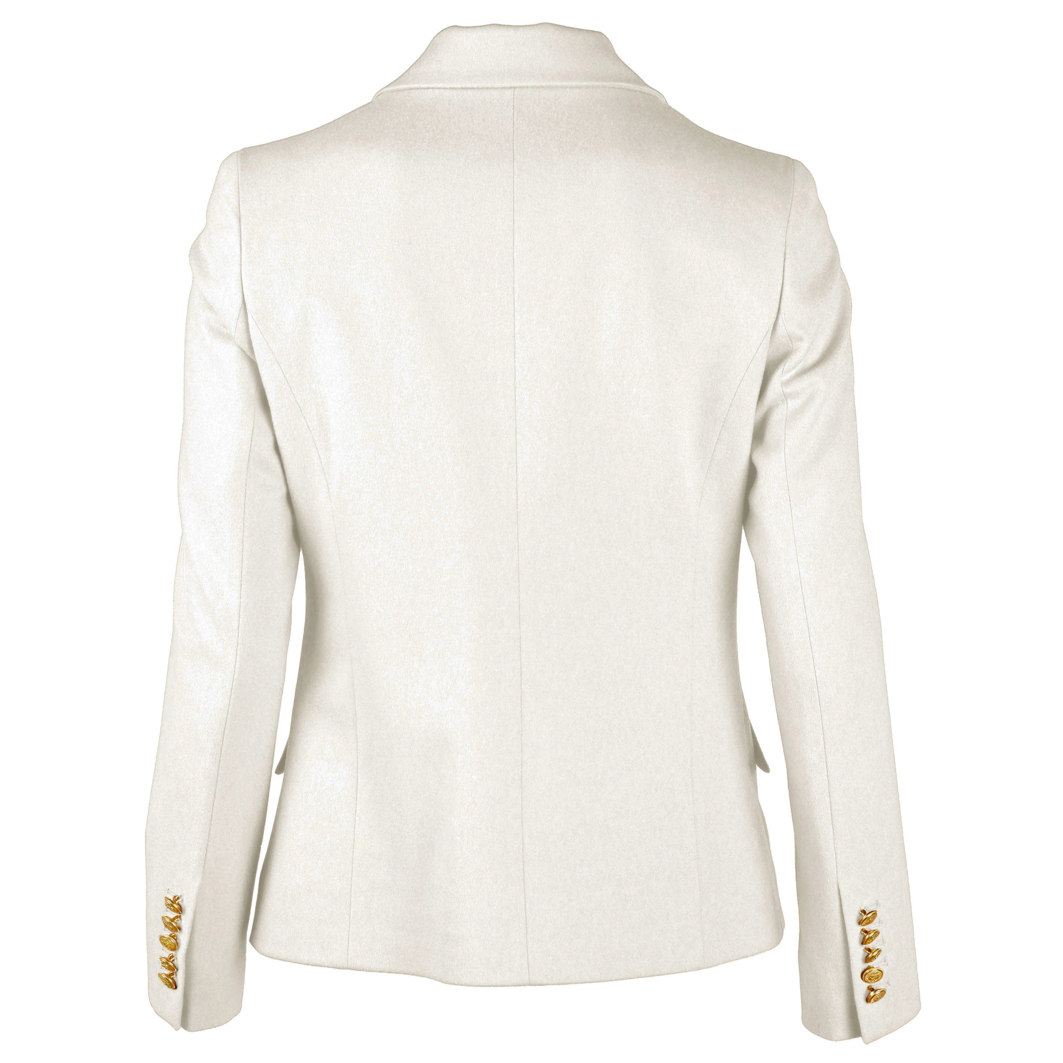 Loro Piana Fabric Formal Jacket White Woman