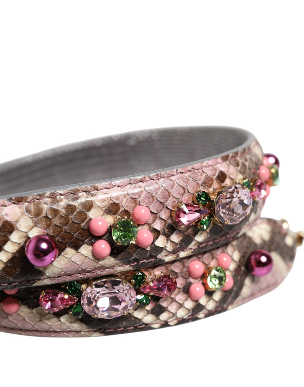 Sac à main Dolce &amp; Gabbana à bandoulière multicolore ornée