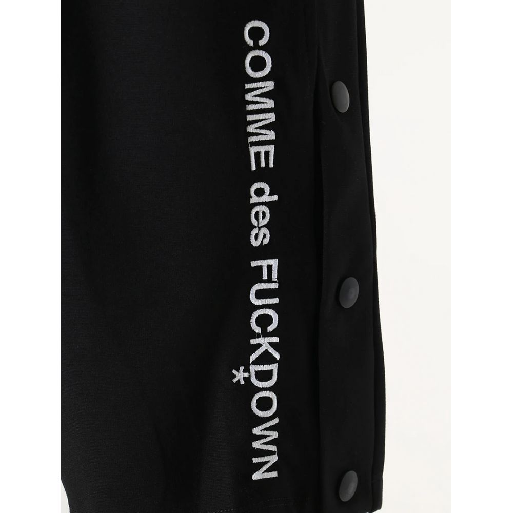 Comme Des Fuckdown Schwarze Viskose Herren Bermudashorts