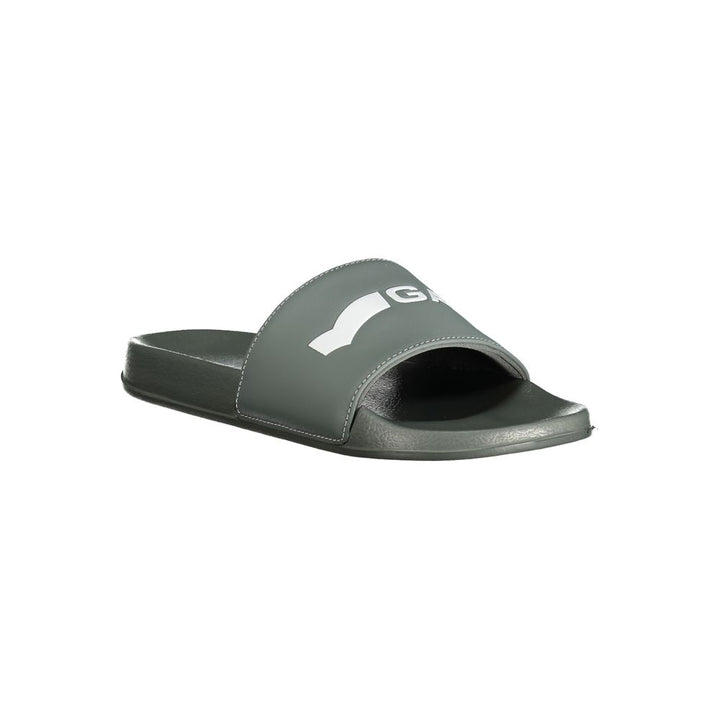 Gas Gray Polyester Sandal