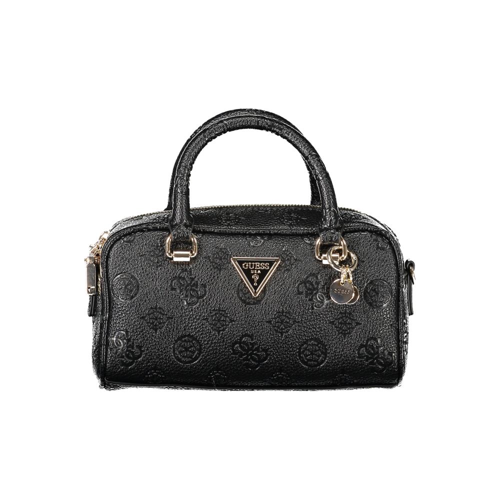 Guess Jeans Black Polyethylene Handbag