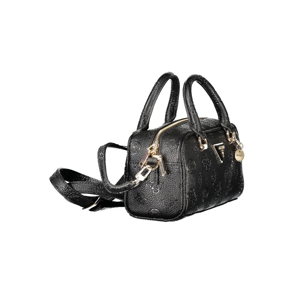 Guess Jeans Black Polyethylene Handbag