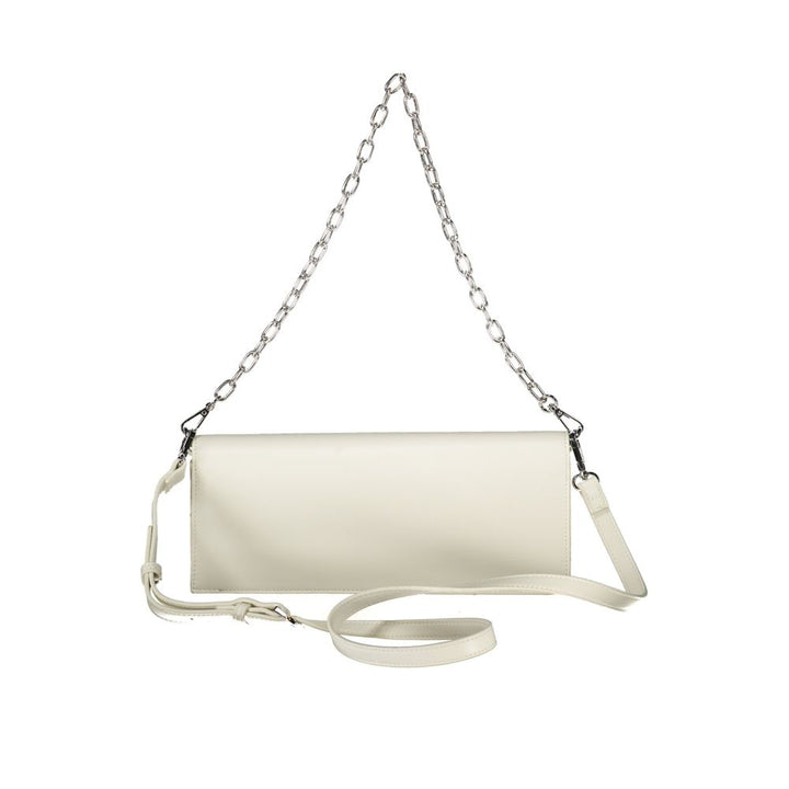 Mario Valentino White Polyethylene Handbag