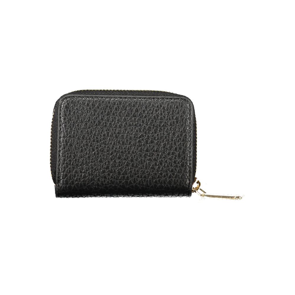 Mario Valentino Black Polyethylene Wallet