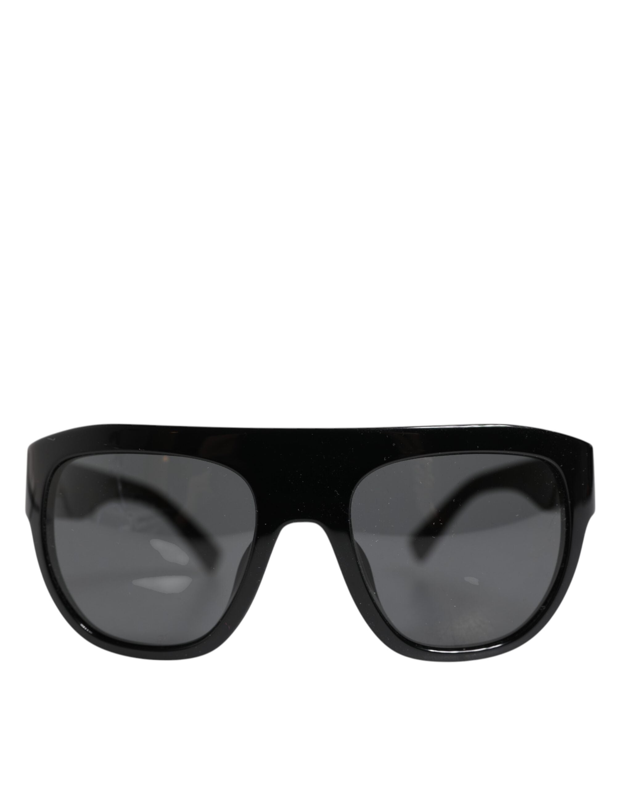 Dolce &amp; Gabbana Schwarze quadratische Acetat-Sonnenbrille DG4398-F