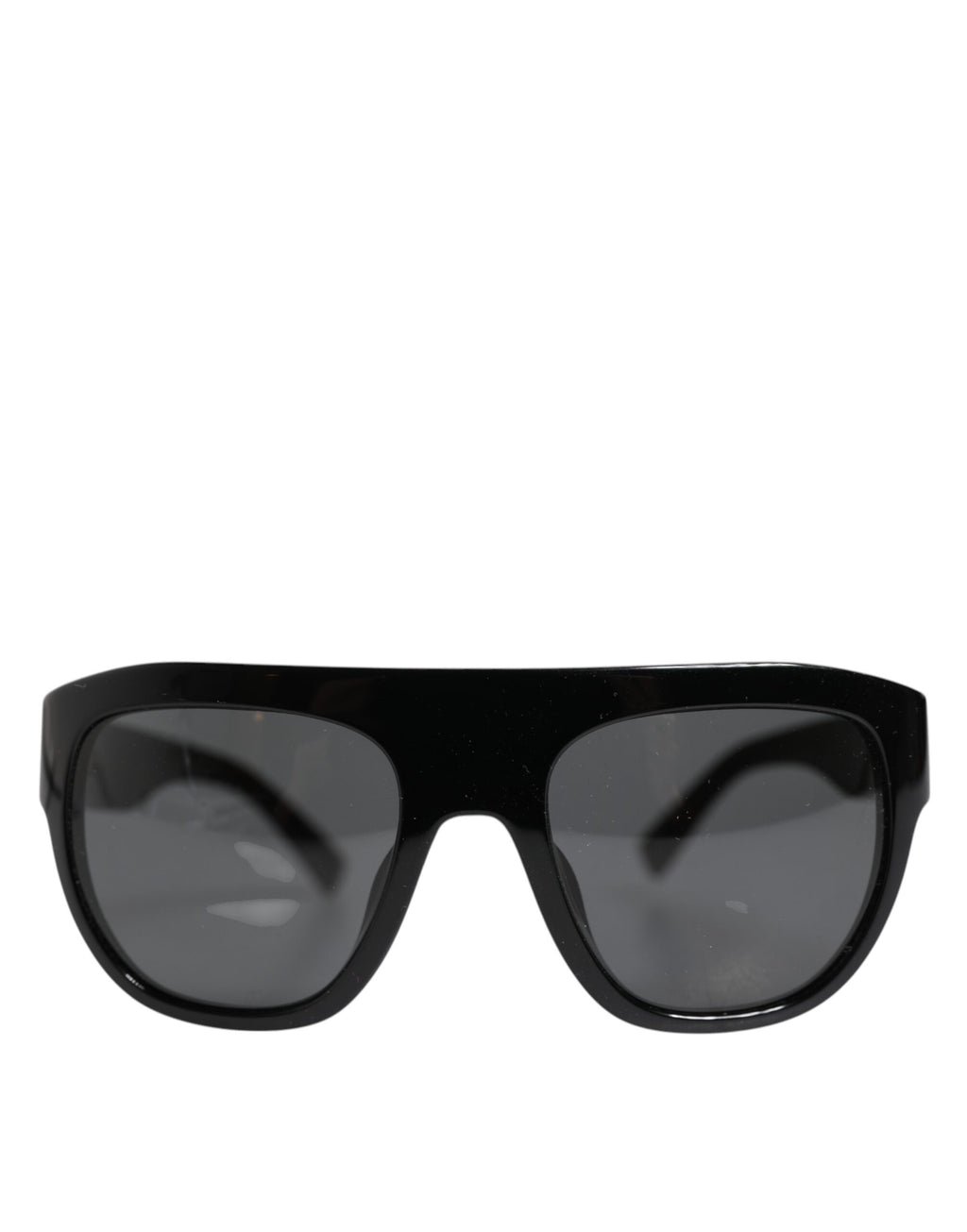 Lunettes de soleil Dolce &amp; Gabbana à monture carrée noire en acétate DG4398-F