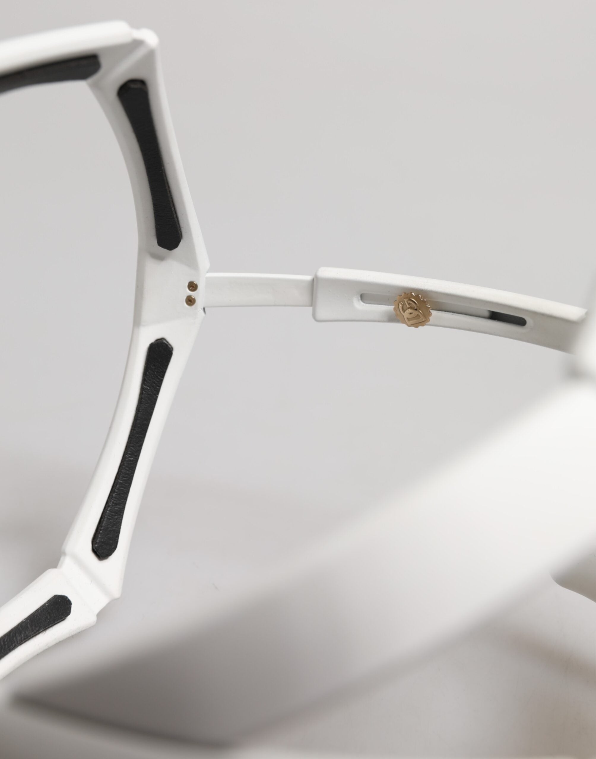 Dolce &amp; Gabbana – Sonnenbrille „Next Generation Mask Eyewear“ aus weißem Acetat