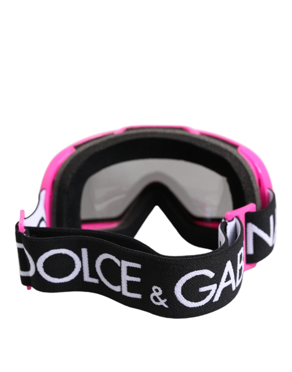 Dolce &amp; Gabbana Fuchsia Pink Logo Skibrille DG6182 Maske Sonnenbrille
