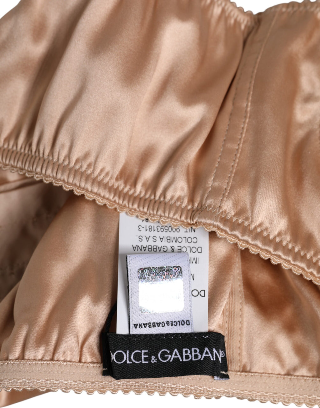 Dolce &amp; Gabbana – Balconette-BH mit Bügeln in Hellrosa
