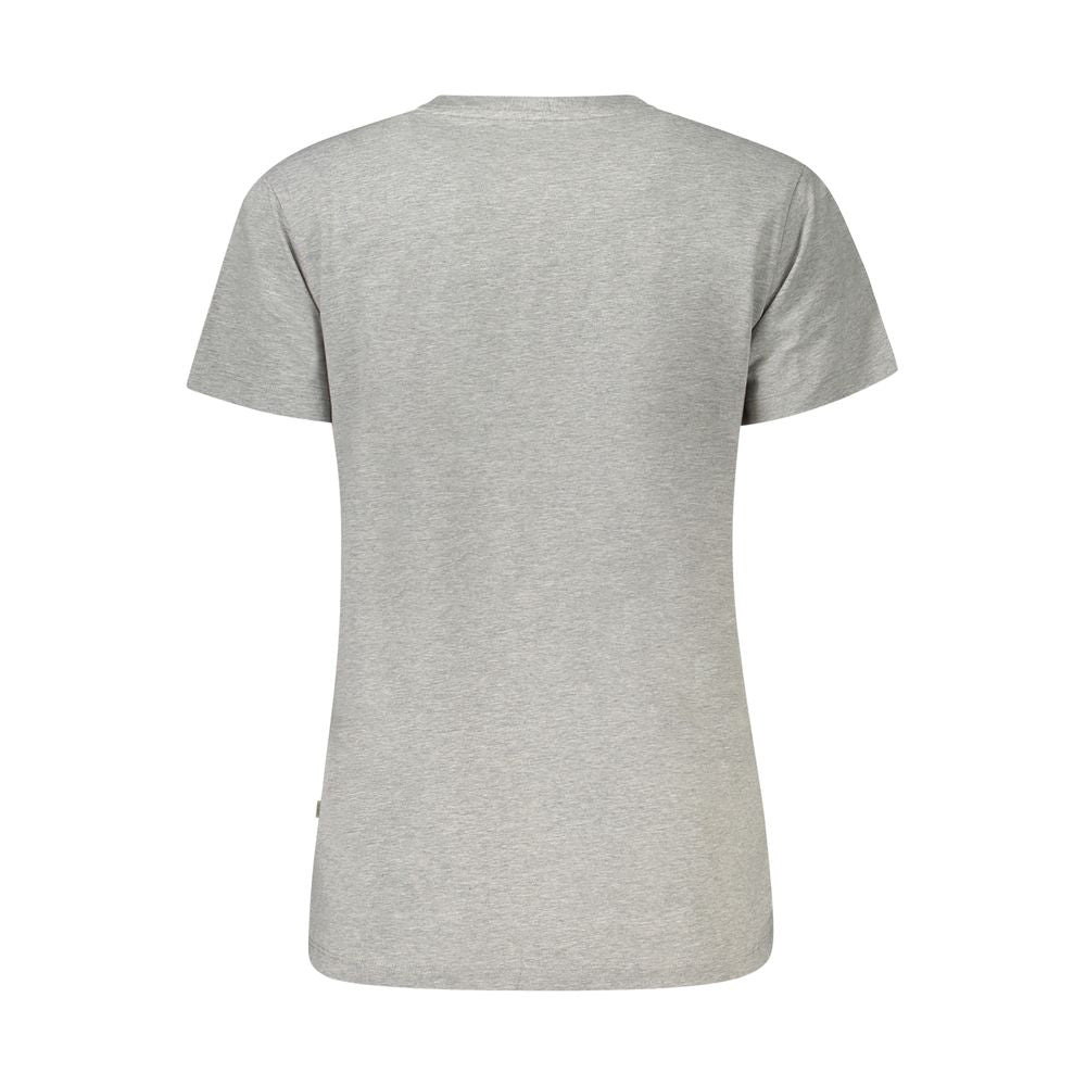Guess Jeans Gray Cotton Tops & T-Shirt