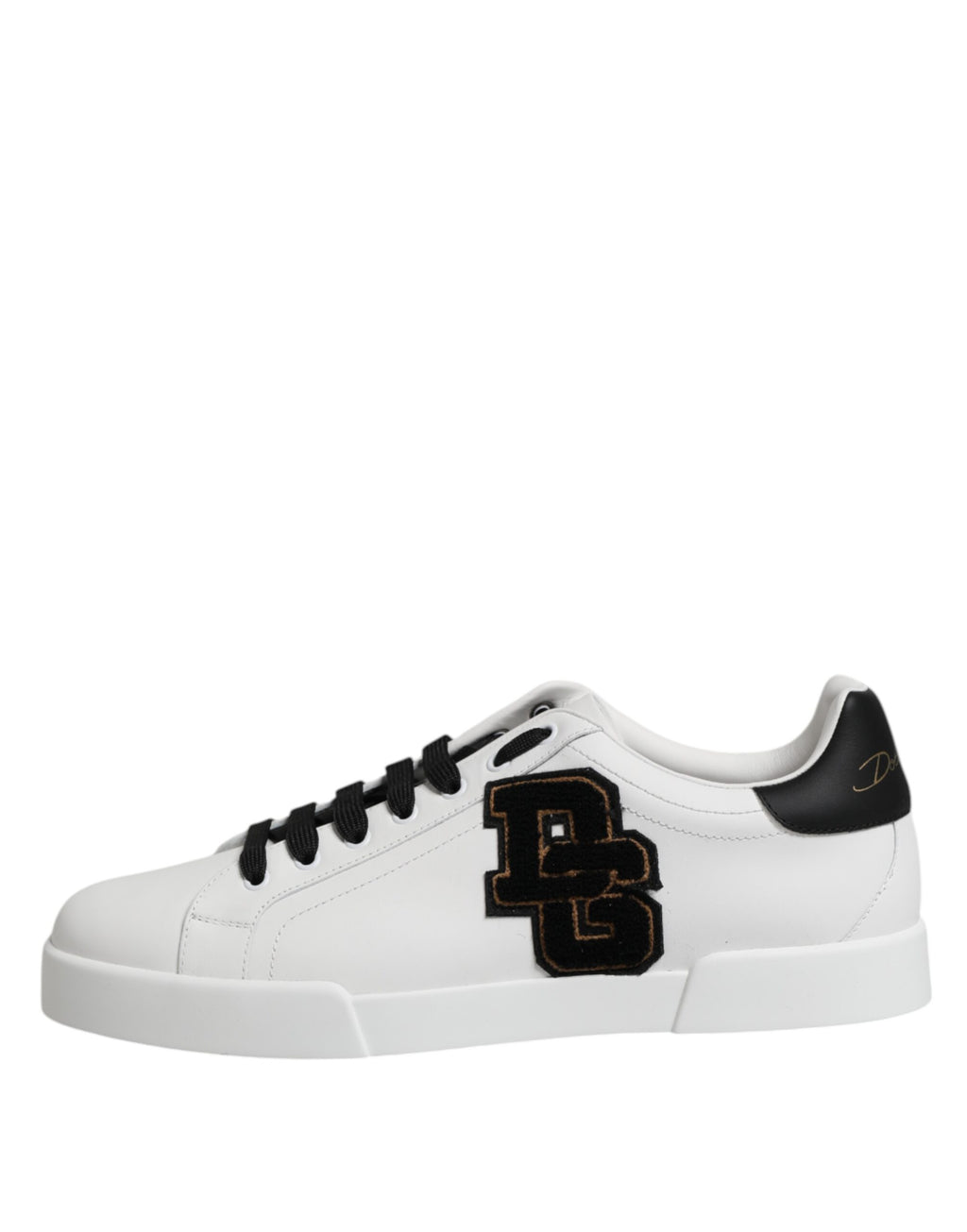 Baskets basses blanches Dolce &amp; Gabbana Portofino avec logo DG