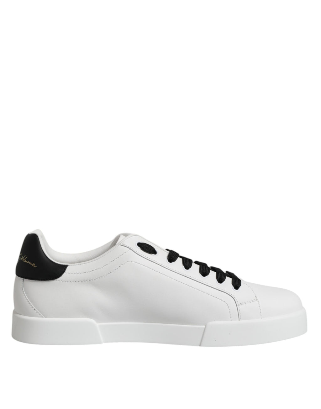 Baskets basses blanches Dolce &amp; Gabbana Portofino avec logo DG