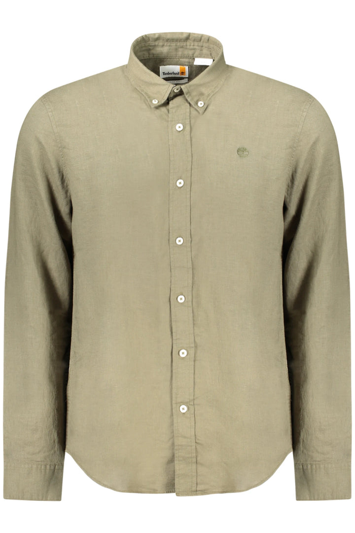 TIMBERLAND LONG SLEEVE SHIRT MEN GREEN