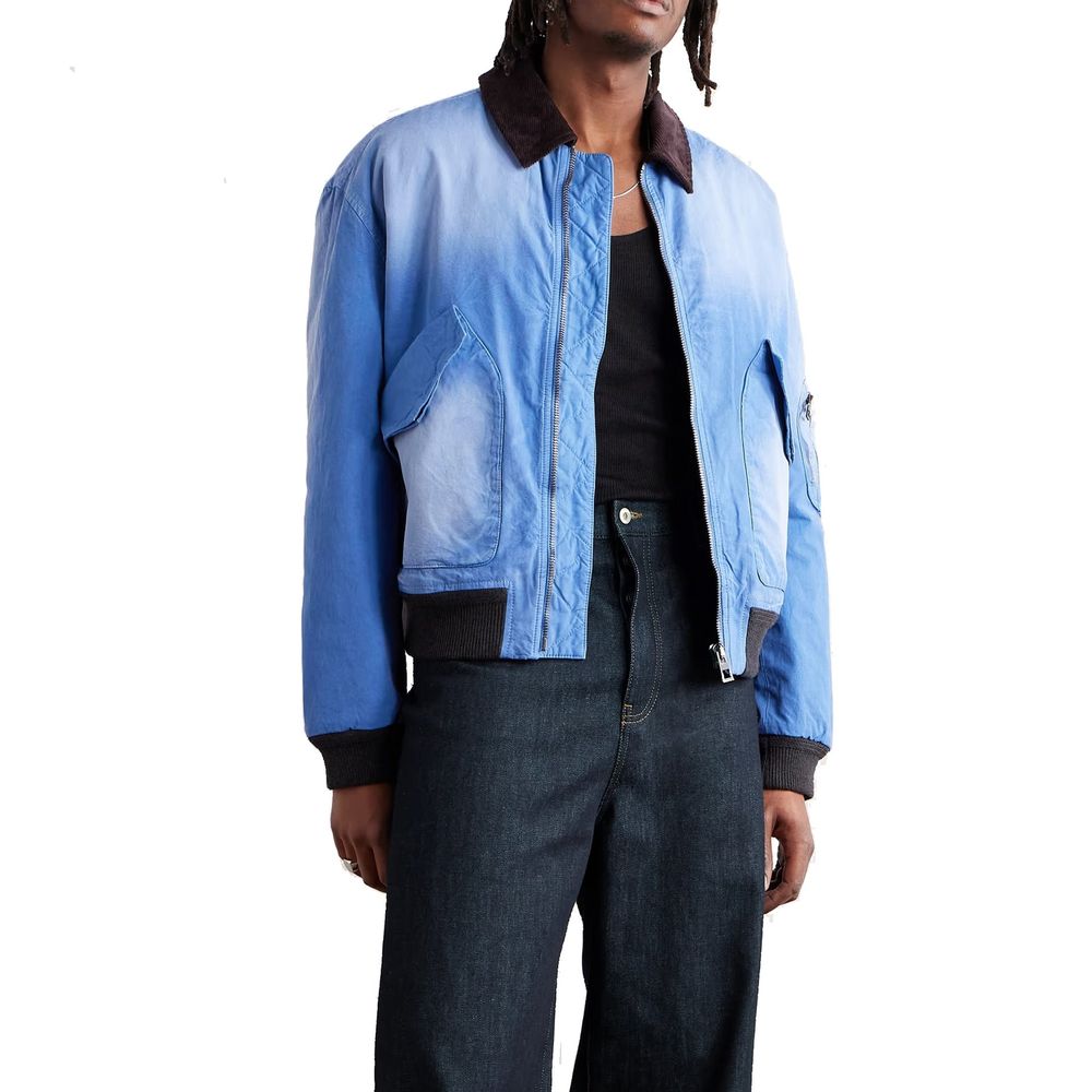 Blouson aviateur rembourré en coton Loewe
