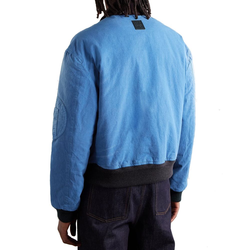 Blouson aviateur rembourré en coton Loewe