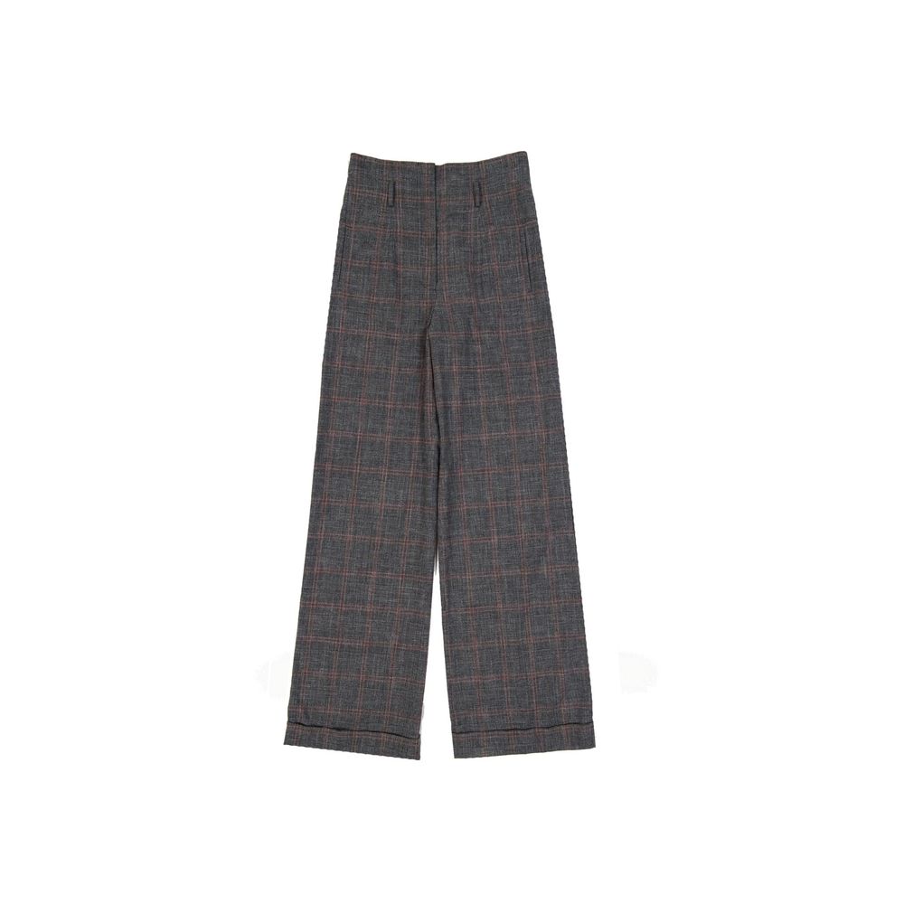 Alberta Ferretti Hose aus Baumwolle und Wolle