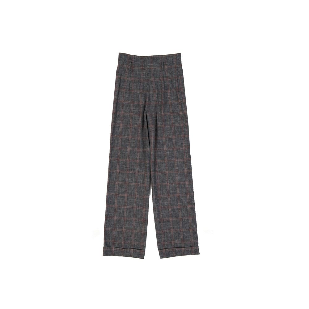Alberta Ferretti Hose aus Baumwolle und Wolle