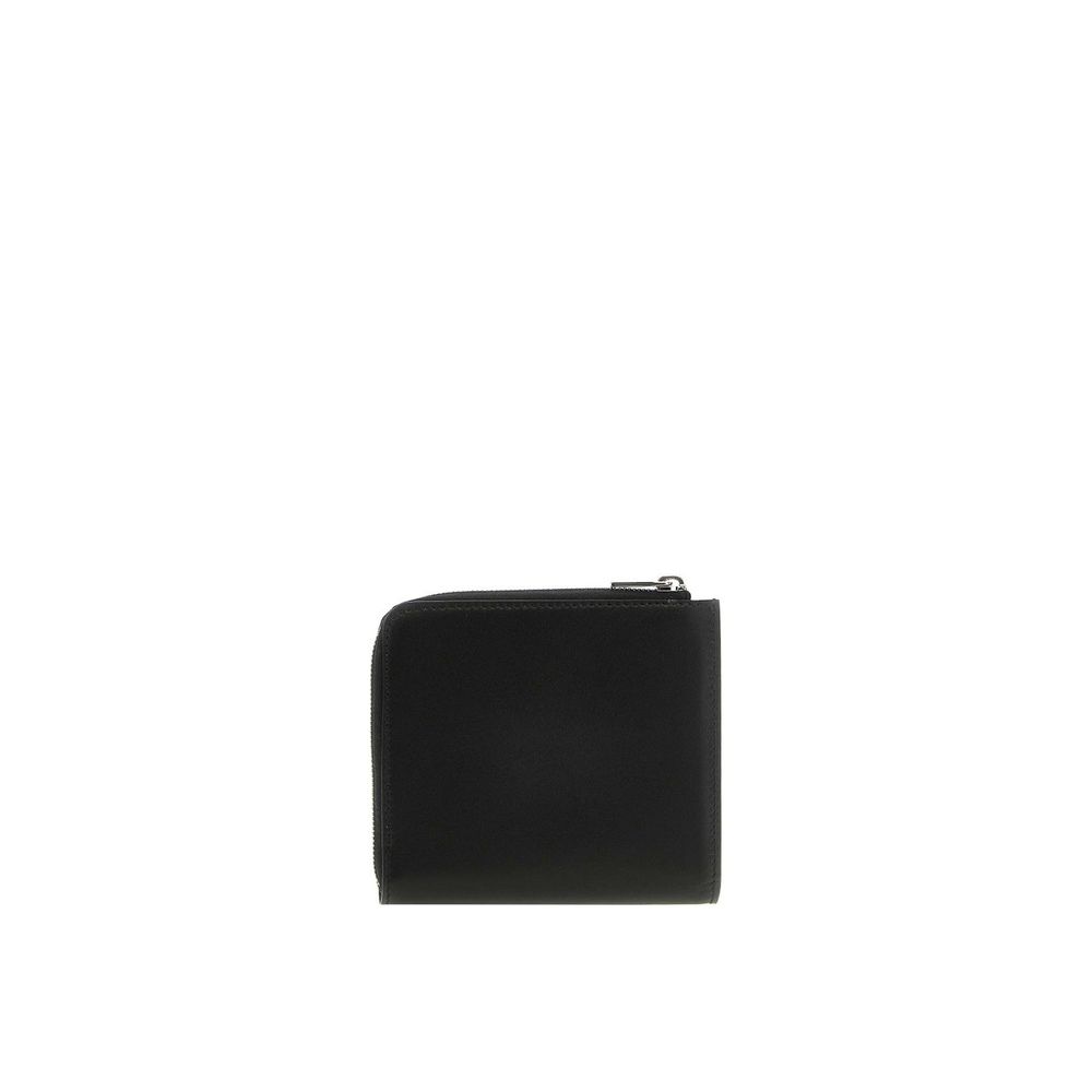 Portefeuille en cuir nappa avec logo Jil Sander