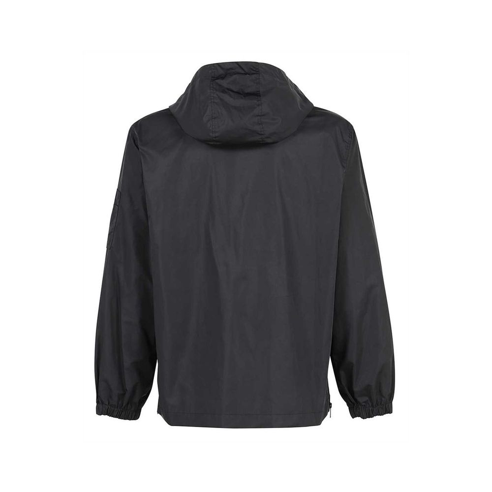 Windjacke mit Kapuze und Lanvin-Logo