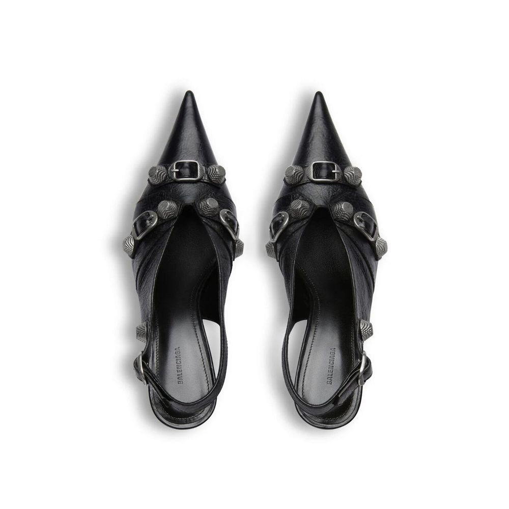 Balenciaga Cagole Slingback-Pumps