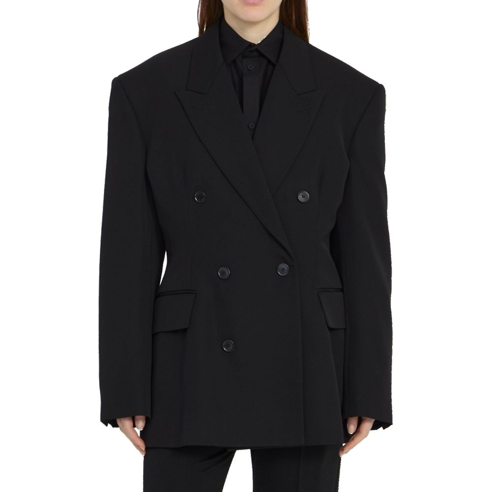 Veste croisée en laine Balenciaga