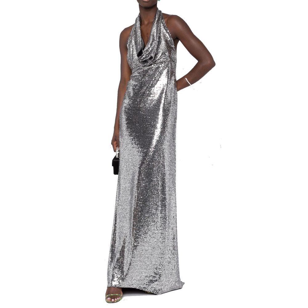 BLANCA VITA Paillettenverziertes langes Kleid