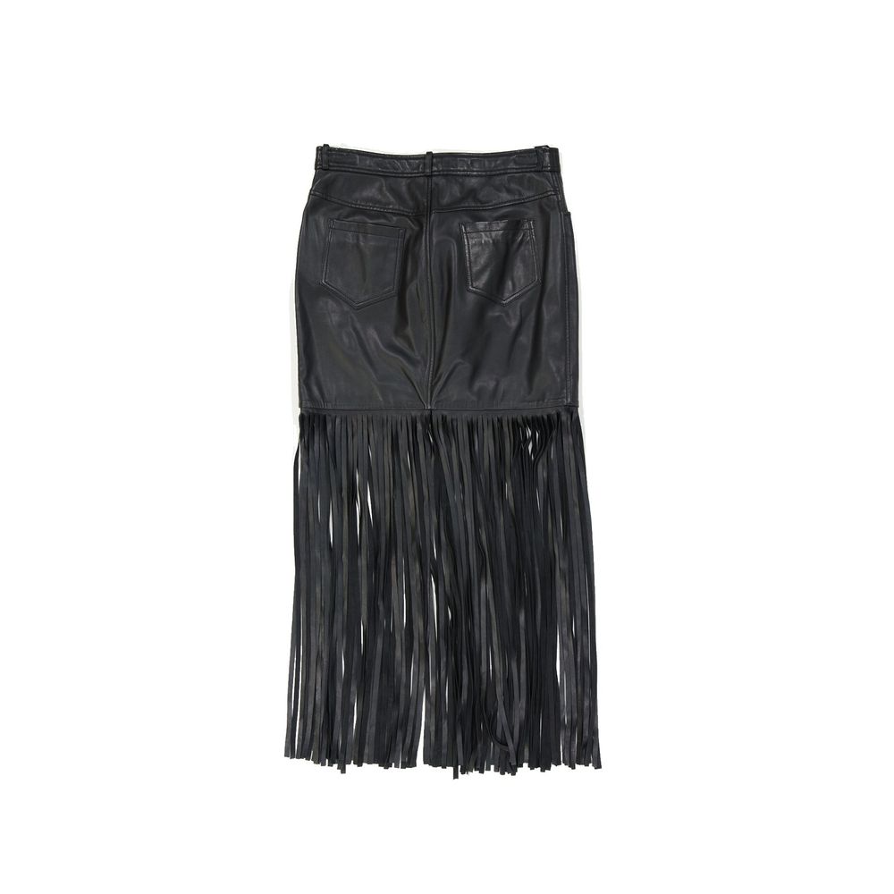 Jupe en cuir Boutique Moschino