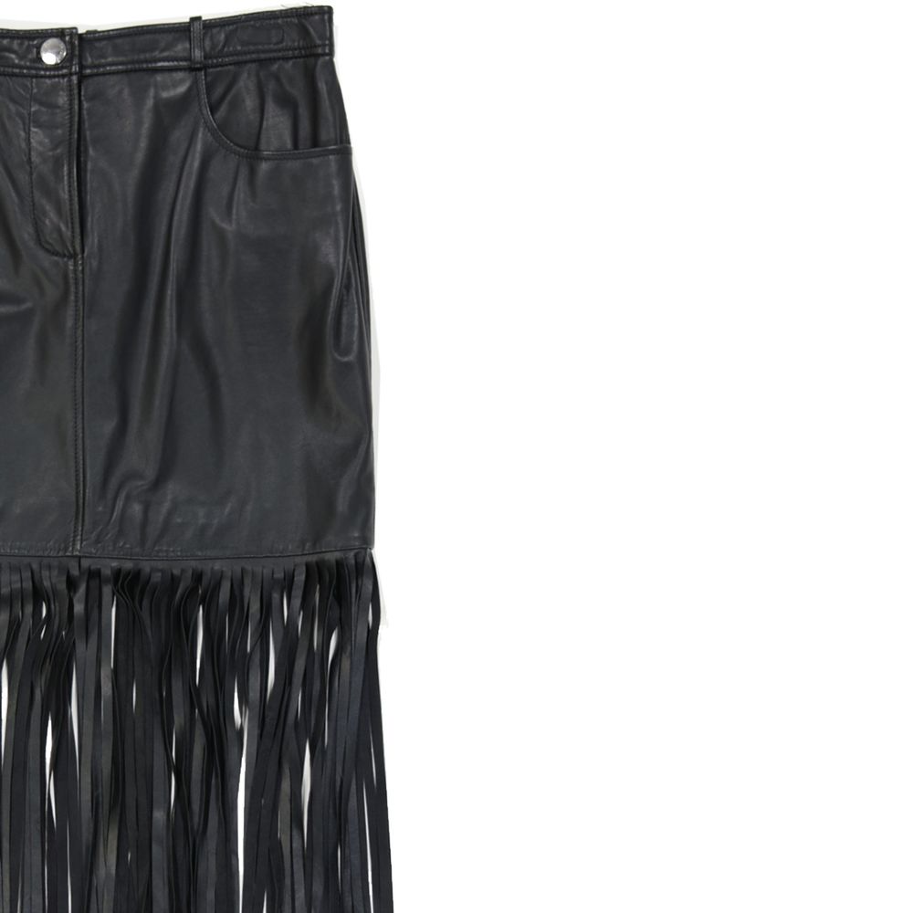 Jupe en cuir Boutique Moschino
