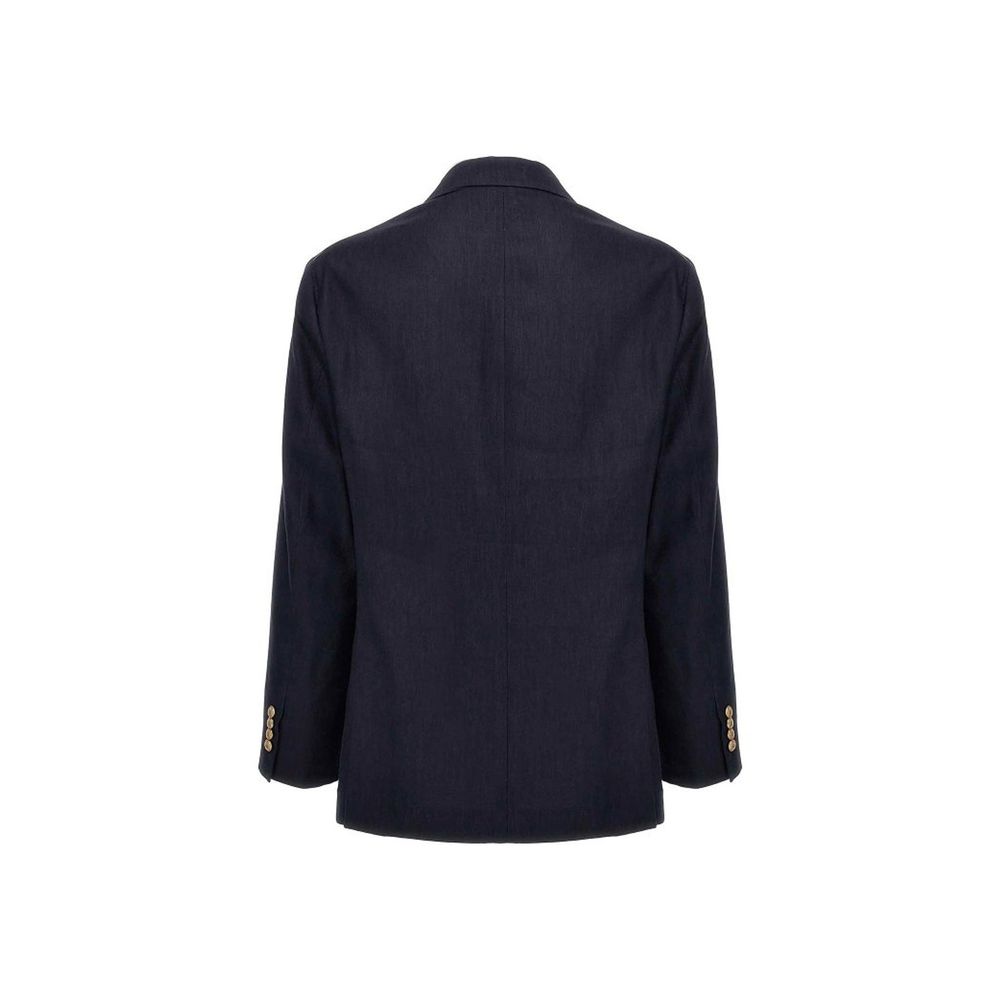 Brunello Cucinelli Leinen- und Wolljacke