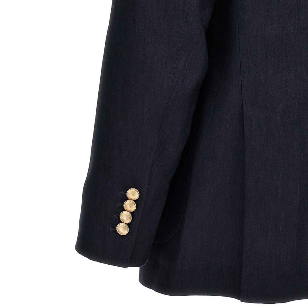 Brunello Cucinelli Leinen- und Wolljacke