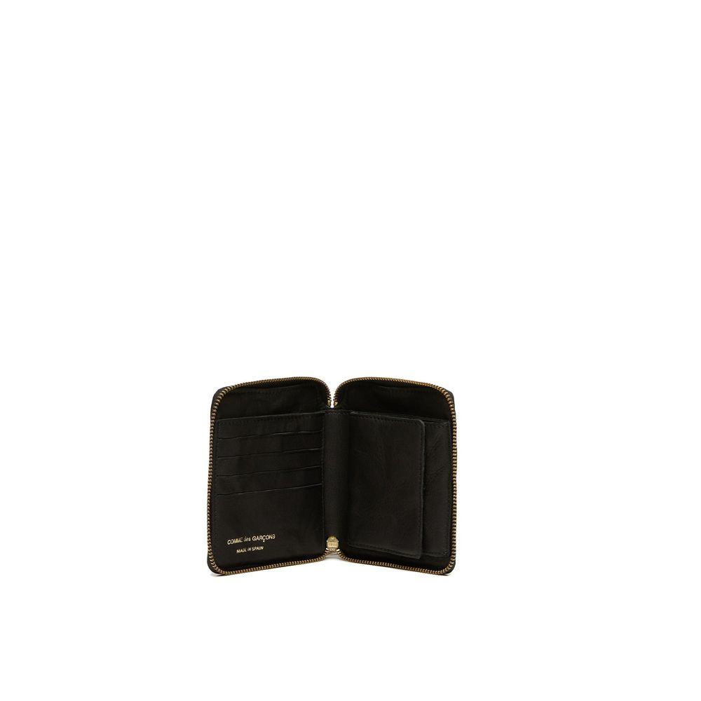 Comme Des Garçons Portefeuille en cuir lavé Comme des Garçons