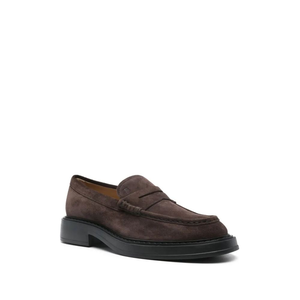Mocassins en daim Tod's