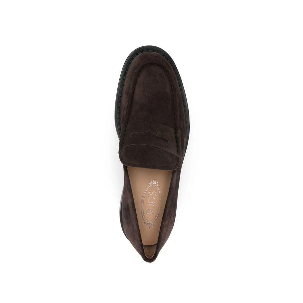 Mocassins en daim Tod's