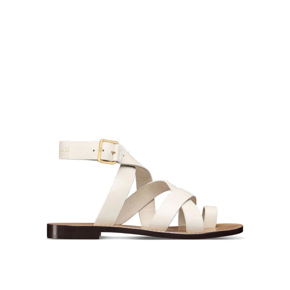 Sandales plates en cuir Dior Sun