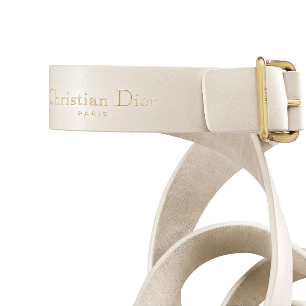Sandales plates en cuir Dior Sun