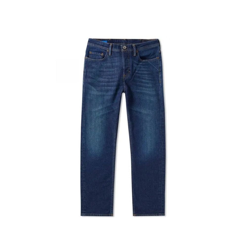 Acne Studios – River – Dunkelblaue Jeans aus Baumwolldenim