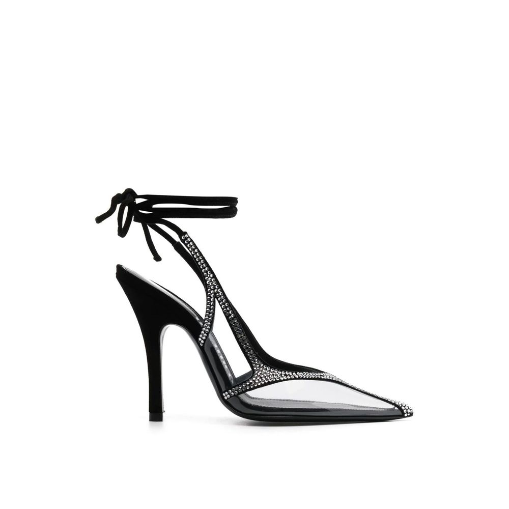 Die Attico Venus Chrome Slingback-Pumps