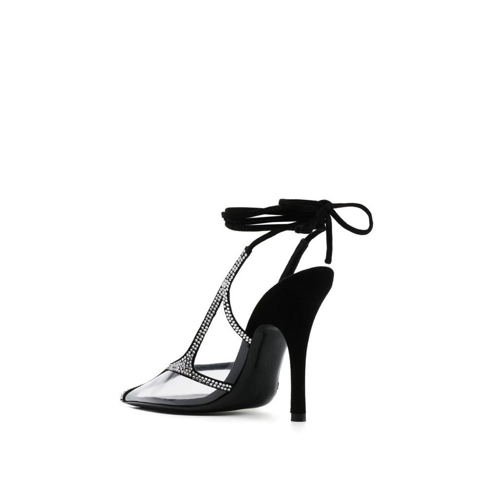 Die Attico Venus Chrome Slingback-Pumps