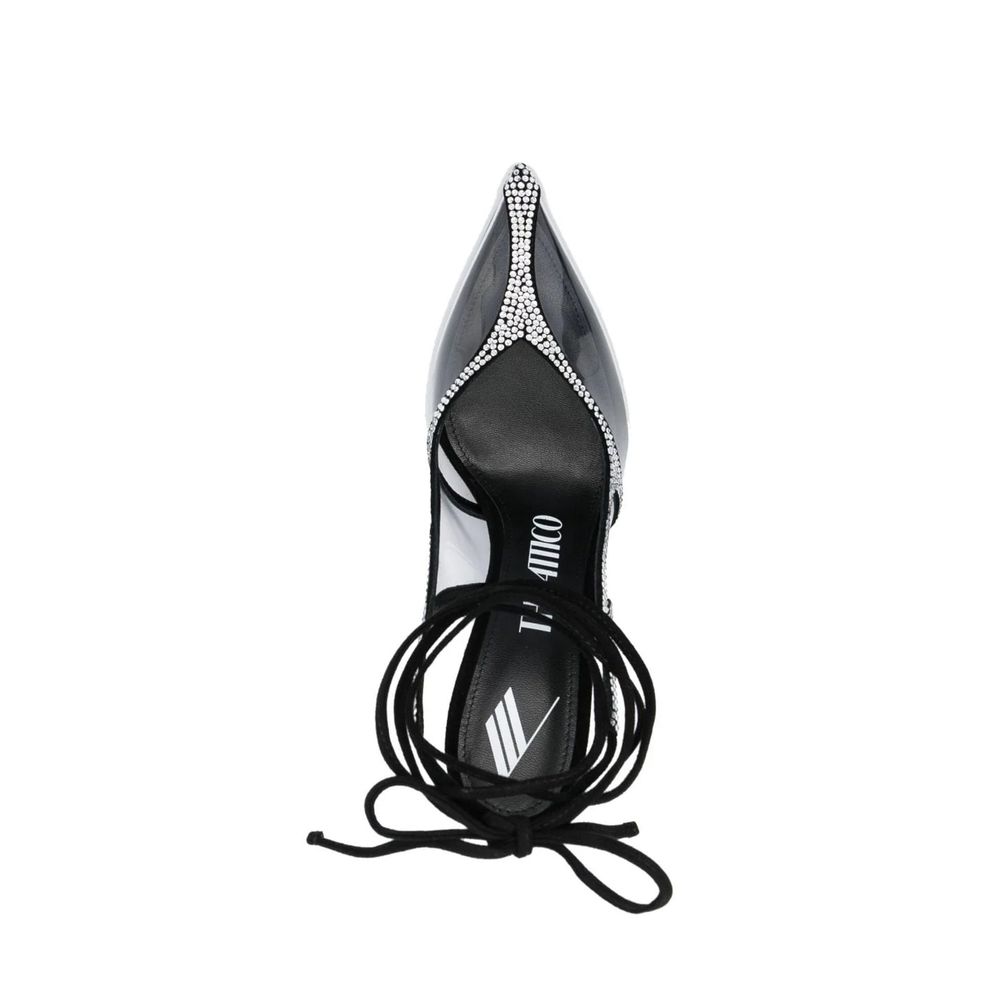 Die Attico Venus Chrome Slingback-Pumps