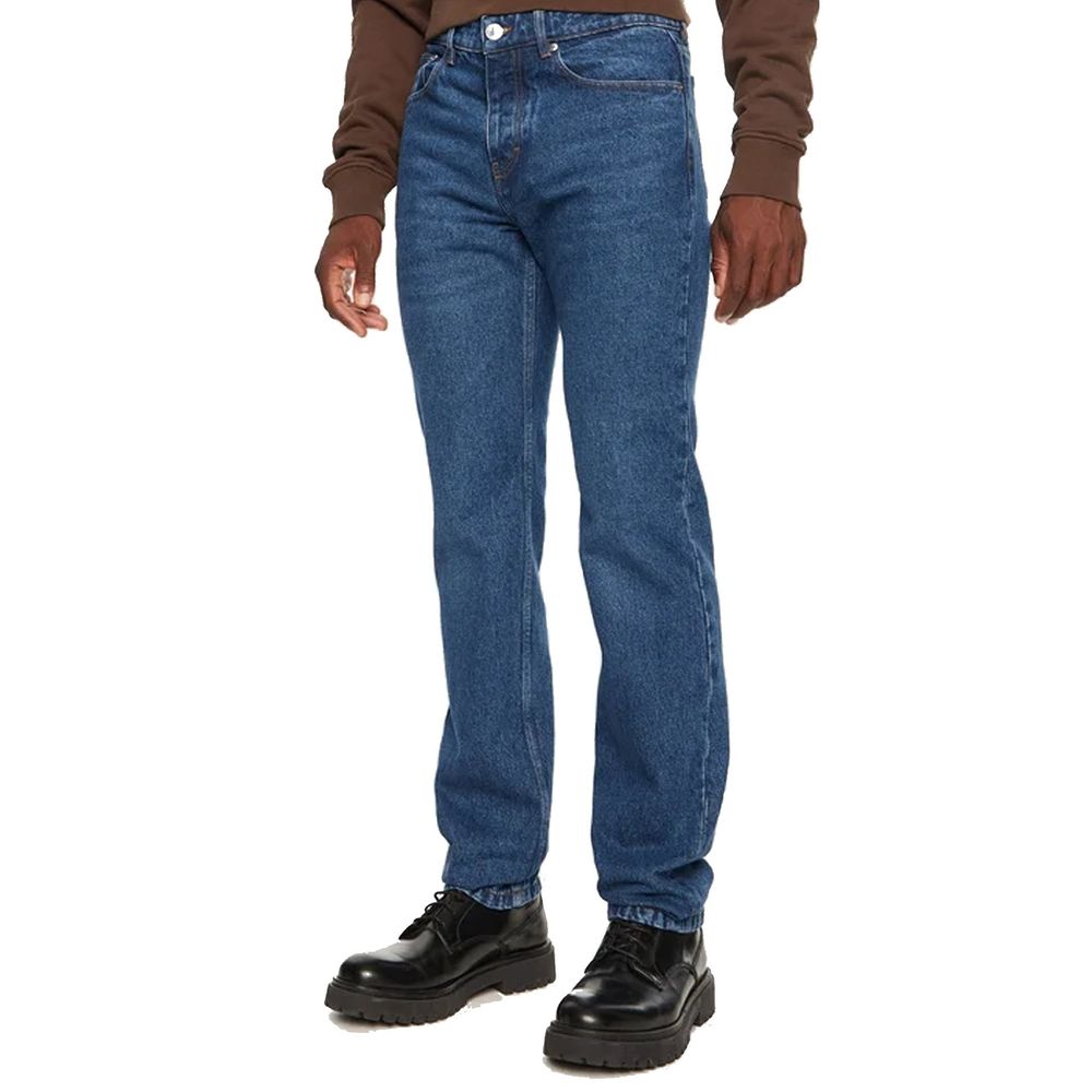 Jean en denim de coton Ami Paris