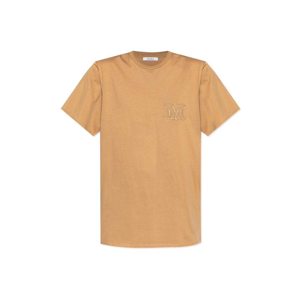 T-shirt brodé avec le logo Mango de Max Mara