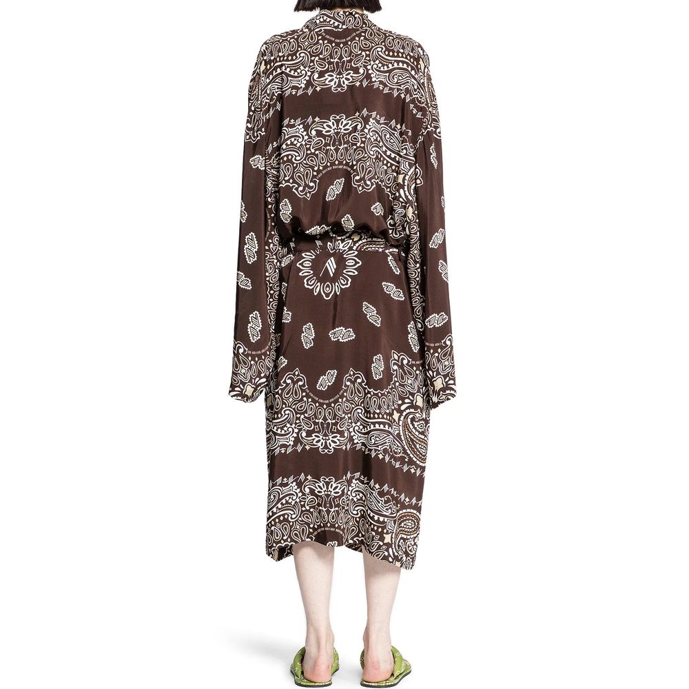 The Attico – Bedrucktes Kaftankleid aus Viskose-Twill