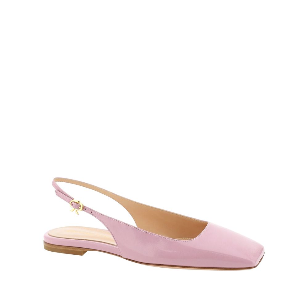 Gianvito Rossi Sandales plates en cuir