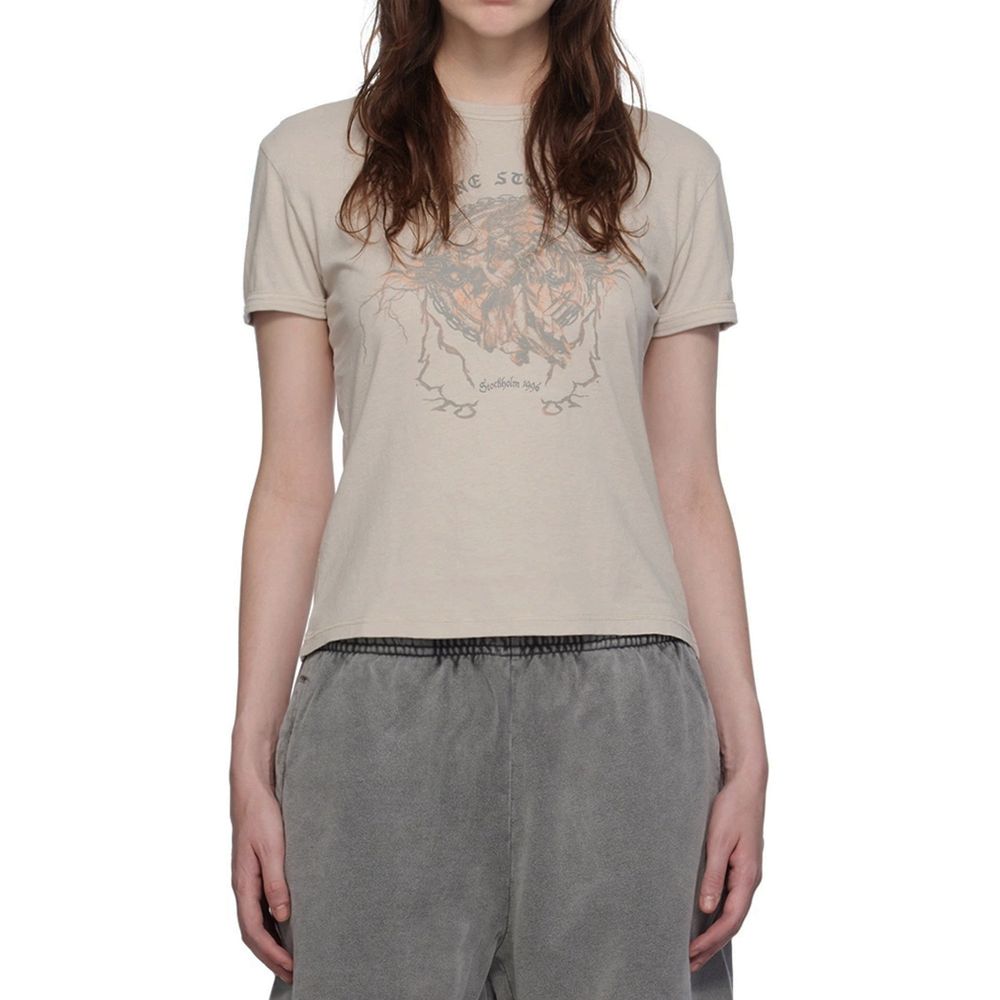 Bedrucktes T-Shirt von Acne Studios