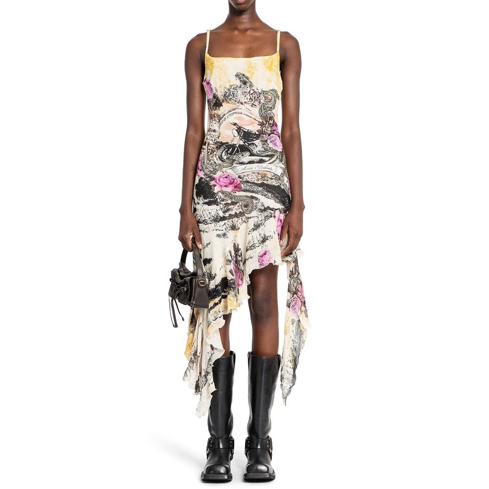 Acne Studios – Bedrucktes Crêpe-Kleid