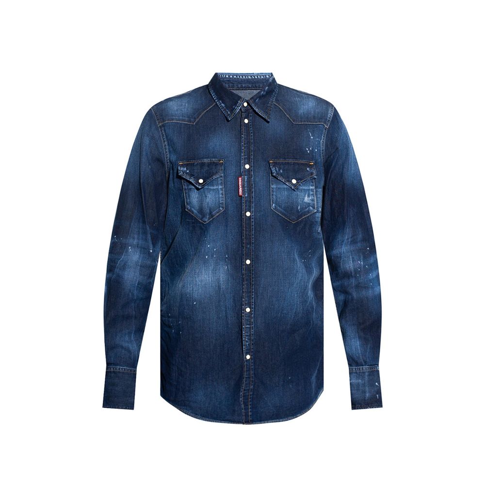 Chemise en jean Dsquared²